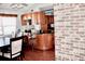 Updated kitchen with granite countertops and wood cabinets at 3709 Feather Dr, Lakeland, FL 33812
