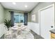 Cozy dining nook with a bright window view and seating for four at 4617 S Devon Ave, Lakeland, FL 33813