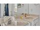 Bathroom vanity with a sink and mirror at 531 Las Fuentes Dr, Kissimmee, FL 34746