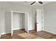 Bright bedroom with walk-in closet and wood flooring at 2116 Sarah Way, Mulberry, FL 33860