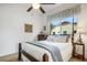 Bright guest bedroom with a comfortable bed and plenty of closet space at 5933 Lake Victoria Dr, Lakeland, FL 33813