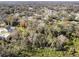 Aerial view of a neighborhood showcasing various homes and surrounding landscape at 3940 Laurel Branch Dr, Lakeland, FL 33810