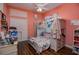 bedroom with bunk bed and ample closet space at 111 Arbor Way, Auburndale, FL 33823
