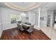 Formal dining room with hardwood floors at 1520 Royal Forest Loop, Lakeland, FL 33811