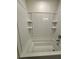 Clean bathroom with shower/tub combo at 2300 Crossandra St, Mascotte, FL 34753