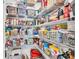 Large walk-in pantry with wire shelving, offering ample storage space at 241 Walkers Point Dr, Auburndale, FL 33823