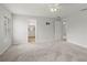 Spacious bedroom with ceiling fan and plush carpeting at 416 Monticelli Dr, Haines City, FL 33844