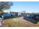 Large backyard with multiple sheds at 4307 Meadow Ridge Ct, Mulberry, FL 33860