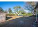 Backyard with storage shed and open space at 4307 Meadow Ridge Ct, Mulberry, FL 33860