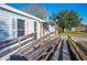 Long ramp leading to the front entrance at 4307 Meadow Ridge Ct, Mulberry, FL 33860
