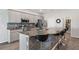 Modern kitchen with granite countertops and stainless steel appliances at 4340 Reding Way, Lakeland, FL 33813
