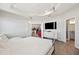 Bright main bedroom with ensuite bathroom and modern decor at 4340 Reding Way, Lakeland, FL 33813