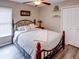 Bedroom with a double bed and built in shelving at 731 Lake Clark Ct, Lakeland, FL 33813