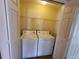 Convenient laundry room with washer and dryer included at 8052 Sugar Pine Blvd, Lakeland, FL 33810