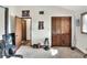 Home gym with weights and closet at 1118 Cypress W Pt, Winter Haven, FL 33884