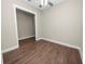 Bright bedroom with wood floors and access to office at 161 Laynewade Rd, Polk City, FL 33868