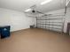 Attached garage with ample space for two cars and storage at 161 Laynewade Rd, Polk City, FL 33868