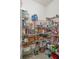 Well-organized pantry with ample shelving for storage at 252 Magneta Loop, Auburndale, FL 33823