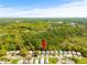 Aerial view showing home's location in a residential area at 32334 Oak Park Dr, Leesburg, FL 34748