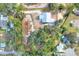 Aerial view of house and surrounding property at 3960 Laurel Se Ave, Lakeland, FL 33812