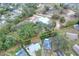 Aerial view highlighting home's large lot and location at 3960 Laurel Se Ave, Lakeland, FL 33812