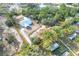 Wider aerial view showing house and land at 3960 Laurel Se Ave, Lakeland, FL 33812