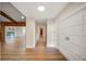View of entryway hallway, showing access to other rooms at 410 N Tecumseh Ave, Fort Meade, FL 33841