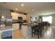Island kitchen, stainless steel appliances, granite counters at 433 Montego Bay Dr, Mulberry, FL 33860