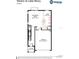 Floorplan showing a gathering room, cafe, kitchen, garage, entry, and bathroom layout at 447 Ituna Cir, Winter Haven, FL 33881