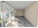Covered patio area with lattice detail at 514 Mohawk Ave, Lakeland, FL 33815