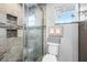 Modern bathroom with a large shower and updated fixtures at 5171 Deeson Pointe Ct, Lakeland, FL 33805