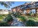 Landscaped walkway leading to the front entrance of a brick home at 5171 Deeson Pointe Ct, Lakeland, FL 33805