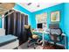 Home office with two desks and plenty of light at 5171 Deeson Pointe Ct, Lakeland, FL 33805