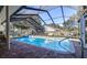 Refreshing screened pool perfect for relaxation at 5171 Deeson Pointe Ct, Lakeland, FL 33805