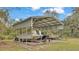 Metal carport for boat and other recreational vehicle storage at 5576 Albert Williams Rd, Mulberry, FL 33860