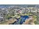 Home's location highlighted near a lake at 6004 Greenleaf Cir, Winter Haven, FL 33884
