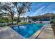 Inviting swimming pool with spacious deck at 6004 Greenleaf Cir, Winter Haven, FL 33884