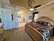 Large main bedroom with ensuite bathroom and walk-in closet at 1015 Crossroads Dr, Polk City, FL 33868
