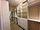 Large walk-in closet with ample shelving and drawers at 1015 Crossroads Dr, Polk City, FL 33868
