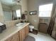 Bathroom with vanity, toilet and shower at 2356 Peavine Cir # 1017, Lakeland, FL 33810