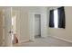 Bedroom with double door closet and hardwood floor at 3710 Madbury Cir, Lakeland, FL 33810