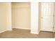 Bedroom closet with hanging rack and hardwood floors at 4018 Sundance Place Loop, Mulberry, FL 33860