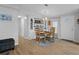 Charming dining room with wooden table and chairs, built-in hutch at 5079 Lodgewood Dr, Lakeland, FL 33810