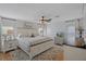 Large main bedroom with king-size bed and plenty of natural light at 5079 Lodgewood Dr, Lakeland, FL 33810