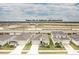 Aerial view showing future clubhouse and community amenities at 636 Trotters Dr, Eagle Lake, FL 33839