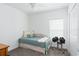 Cozy bedroom featuring a twin-size bed and ample closet space at 636 Trotters Dr, Eagle Lake, FL 33839