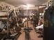 Spacious home gym, equipped with various exercise machines at 6759 Ashbury Dr, Lakeland, FL 33809