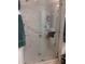Large walk-in shower with glass enclosure at 6759 Ashbury Dr, Lakeland, FL 33809