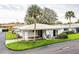 Aerial view of a house showing the backyard and driveway at 726 Erie Ct, Lakeland, FL 33803