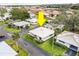 Aerial view of a single story home at 726 Erie Ct, Lakeland, FL 33803